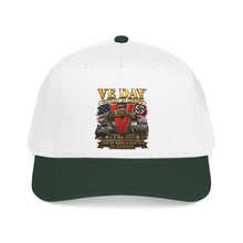 Load image into Gallery viewer, Mid Profile Baseball Cap - Army - VE Day - Victory in Europe Day - End of WWII - 3D - Enhanced
