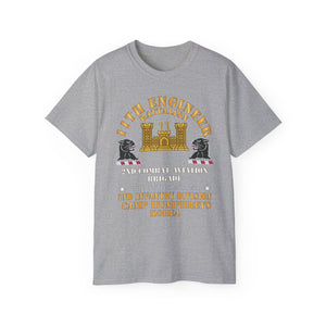 Unisex Ultra Cotton Tee - Classic - 11th Engineer Battalion - Camp Humphries 2nd Infantry Division - Korea