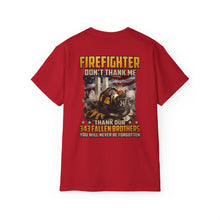Load image into Gallery viewer, Unisex Ultra Cotton Tee - Firefighter - 343 Fallen Brothers
