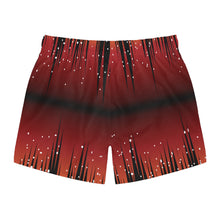 Load image into Gallery viewer, Swim Trunks - Red Night Sky Full of Stars
