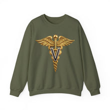 Load image into Gallery viewer, Crewneck Sweatshirt - Army Veterinary Corps Branch Insignia - 3D
