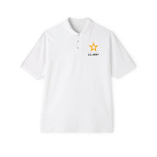 Load image into Gallery viewer, Men&#39;s Piqué Polo - Army Star W Us Army
