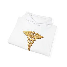 Load image into Gallery viewer, Hoodie – Army Medical Corps Branch Insignia - 3D - Enhanced
