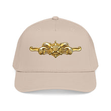Load image into Gallery viewer, Mid Profile Baseball Cap - USCG - Cutterman - Officer wo txt - 3D - Enhanced
