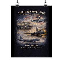 Load image into Gallery viewer, Matte Poster - Tinker Air Force Base
