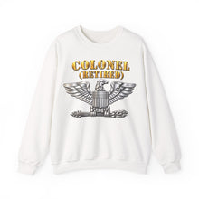 Load image into Gallery viewer, Crewneck Sweatshirt - Colonel - Retired - 3D - Enhanced
