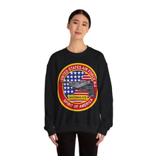 Load image into Gallery viewer, Unisex Heavy Blend Crewneck Sweatshirt - Usaf - B2 - Spirit - Stealth Bomber Wo Txt
