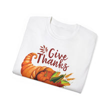 Load image into Gallery viewer, Unisex Ultra Cotton Tee - Thanksgiving - Give Thanks
