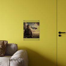Load image into Gallery viewer, Acrylic Wall Art Panel - Army Air Corps Pilot
