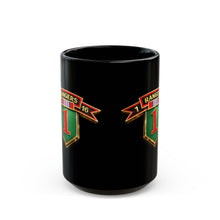 Load image into Gallery viewer, Black Mug  (15oz) - 1st Bn, 16th Infantry Regiment - Rangers - 3D - Enhanced
