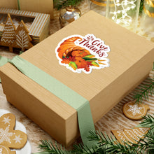 Load image into Gallery viewer, Kiss-Cut Stickers - Thanksgiving - Give Thanks
