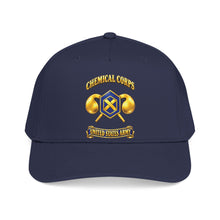 Load image into Gallery viewer, Mid Profile Baseball Cap - Army - Chemical Corps - 3D - Enhanced
