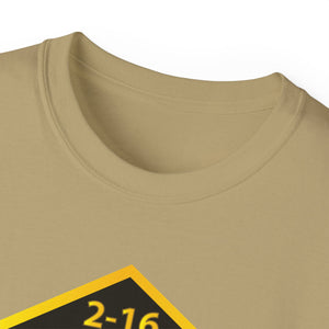 Unisex Ultra Cotton Tee - 2nd Bn, 16th Infantry - Rangers w CIB w Txt X 300