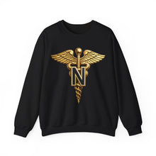 Load image into Gallery viewer, Crewneck Sweatshirt - Army Nurse Corps Branch Insignia - 3D - Enhanced
