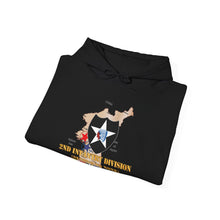 Load image into Gallery viewer, Hoodie – Army - Korea Map - 2nd Infantry Div - Second to None w SVC X 300
