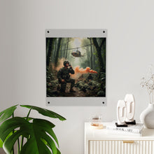 Load image into Gallery viewer, Acrylic Wall Art Panel - Medevac Request - Vietnam
