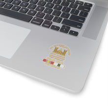 Load image into Gallery viewer, Kiss-Cut Sticker - Army - 9th Engineer Battalion -Gilas w BR - Num, Aschaffenburg West Germany COLD SVC
