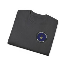Load image into Gallery viewer, Unisex Ultra Cotton Tee - Vietnam Combat Aviation Vet w Air Crew Badges - 12th Combat Aviation Group - Black Jack No2 - Sgt Howard Meyers - 1968-1969 SVC X 300

