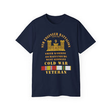 Load image into Gallery viewer, Unisex Ultra Cotton Tee - Army - 9th Engineer Battalion -Gilas w BR - Num, Aschaffenburg West Germany COLD SVC X 300

