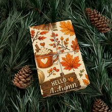 Load image into Gallery viewer, Gift Wrap Paper — Hello Autumn
