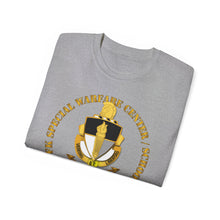 Load image into Gallery viewer, Unisex Ultra Cotton Tee - SOF - JFK Special Warfare Center - School Veteran wo BackGrnd
