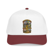Load image into Gallery viewer, Mid Profile Baseball Cap - Army - Vietnam Combat Cavalry Veteran w 1st Cav Div SSI  Big Helo - 3D - Enhanced
