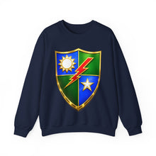 Load image into Gallery viewer, Crewneck Sweatshirt - Army - DUI - 75th Ranger Regiment wo txt - 3D - Enhanced
