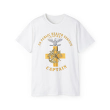 Load image into Gallery viewer, Unisex Ultra Cotton Tee - USPHS - USPHS - Insignia - Captain - Cpt X 300
