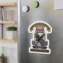 Load image into Gallery viewer, Die-Cut Magnet - Army - 505th Parachute Infantry Regiment (PIR) - DUI - United States Army - 3D - Enhanced
