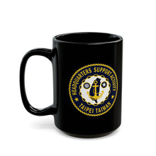 Load image into Gallery viewer, Black Mug 15oz - Headquarters Support Activity - Taiwan
