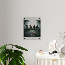 Load image into Gallery viewer, Acrylic Wall Art Panel - Jungle Drug Lab Destruction wo Explosions
