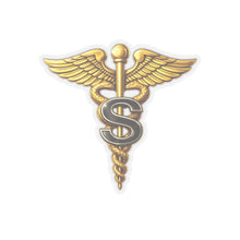Load image into Gallery viewer, Kiss-Cut Stickers - Army Medical Specialist Corps Branch Insignia - 3D - Enhanced
