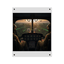Load image into Gallery viewer, Acrylic Wall Art Panel - Pilots View Hot LZ - Vietnam
