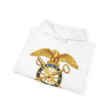 Load image into Gallery viewer, Hoodie – Quartermaster Corps Branch Insignia - 3D - Enhanced
