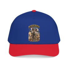Load image into Gallery viewer, Mid Profile Baseball Cap - Army - Todays Buffalo Soldiers in Iraq - OIF - Cavalrymen at War  w IRAQ SVC - 3D - Enhanced
