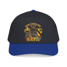 Load image into Gallery viewer, Mid Profile Baseball Cap - Army - 8th Cavalry (Air Cav) - 1st Cav Division w VN SVC - 3D - Enhanced

