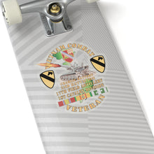 Load image into Gallery viewer, Kiss-Cut Sticker - Army - Charlie Battery.2nd Battalion,17th Field Artillery - w  1st Cavalry Div - M110 8in SP - Vietnam Vet w VN SVC X 300
