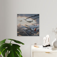 Load image into Gallery viewer, Acrylic Wall Art Panel - Red Tails in Action
