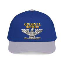Load image into Gallery viewer, Mid Profile Baseball Cap - Colonel - Retired - 3D - Enhanced
