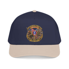 Load image into Gallery viewer, Mid Profile Baseball Cap - Army - 442nd Infantry Regimental Combat Team - 3D - Enhanced with EUR WWII SVC
