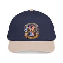 Load image into Gallery viewer, Mid Profile Baseball Cap - Emblem - We Will Always Remember - They Gave Everything - 3D - Enhanced
