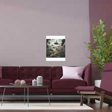 Load image into Gallery viewer, Indoor and Outdoor Silk Posters - Vietnam Village Helicopter Assault
