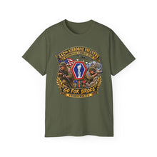 Load image into Gallery viewer, Unisex Ultra Cotton Tee - Army - 442nd Airborne Infantry Regimental Combat Team - 3D - Enhanced with EUR WWII SVC
