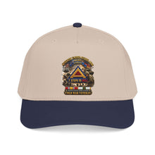 Load image into Gallery viewer, Mid Profile Baseball Cap - Army -  7th Unites States Army - 7 Steps to Hell w Germany Tab - SS w COLD WAR SVC - 3D - Enhanced
