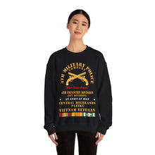 Load image into Gallery viewer, Crewneck Sweatshirt - Army - 4th Military Police Co, - Iron Guardians - 4th Infantry Div - Vietnam Veteran w VN Service X 300
