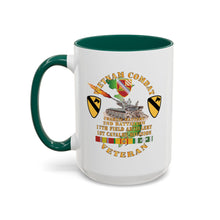 Load image into Gallery viewer, Colorful Mug (11oz/15oz) - Army - Charlie Battery.2nd Battalion,17th Field Artillery - w  1st Cavalry Div - M110 8in SP - Vietnam Vet w VN SVC X 300
