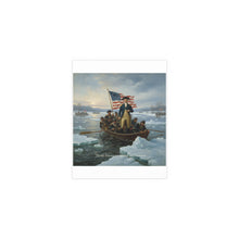 Load image into Gallery viewer, Indoor and Outdoor Silk Posters - Washington Crossing the Delaware duing the Revolutionary War
