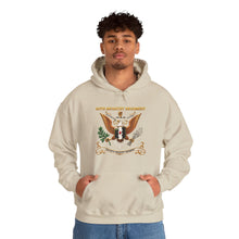 Load image into Gallery viewer, Hoodie – 60th Infantry Regiment COA with Eagle with Text - 3D - Enhanced X 300

