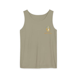 Unisex Tank Top - Motivational Graphic Shirt, Perfect for Casual Outings, Gift for Friends, Fitness Wear, Summer Clothing - Army C Co 2nd Bn 7th Cavalry Regiment Ghost Battalion - V1