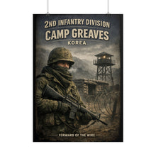 Load image into Gallery viewer, Rolled Posters - 2nd Infantry Division Cold Vigilance - Poster
